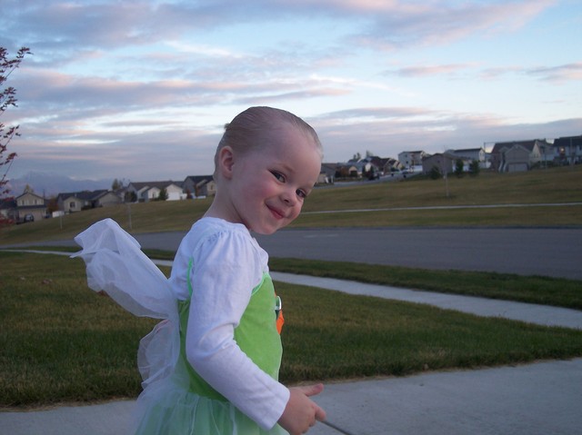 Sarah as Tinker Bell