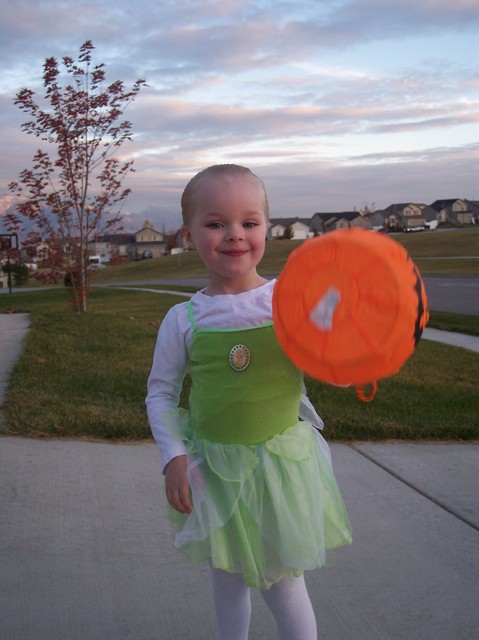 Sarah as Tinker Bell