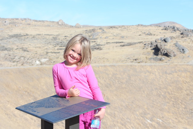 Sarah at Golden Spike