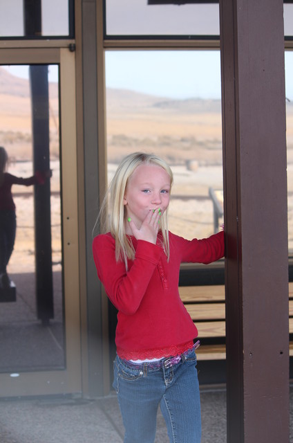 Emma at Golden Spike