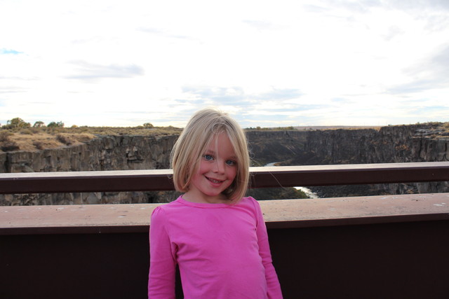 Sarah at Malad Gorge