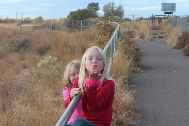 Sarah and Emma at Malad Gorge