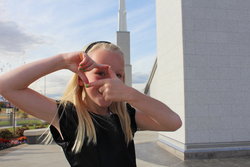 Emma at Boise Temple Open House