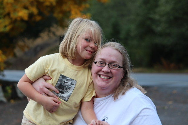 Sarah and Camille on US 26