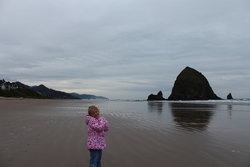 Sarah at Cannon Beach