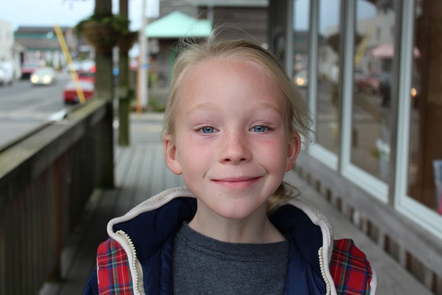 Emma in Cannon Beach