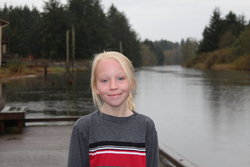 Emma at Pizza Garden Restaurant in Nehalem