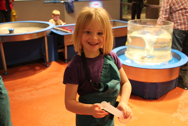 Sarah at the OMSI