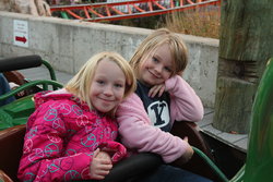 Emma and Sarah at Lagoon