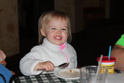 Kaitlyn at Emma's Birthday Party at Carino's