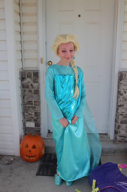 Emma as Elsa from Frozen