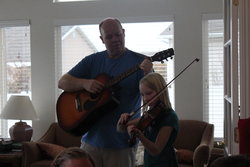 Steve and Emma at Thornock Christmas Party